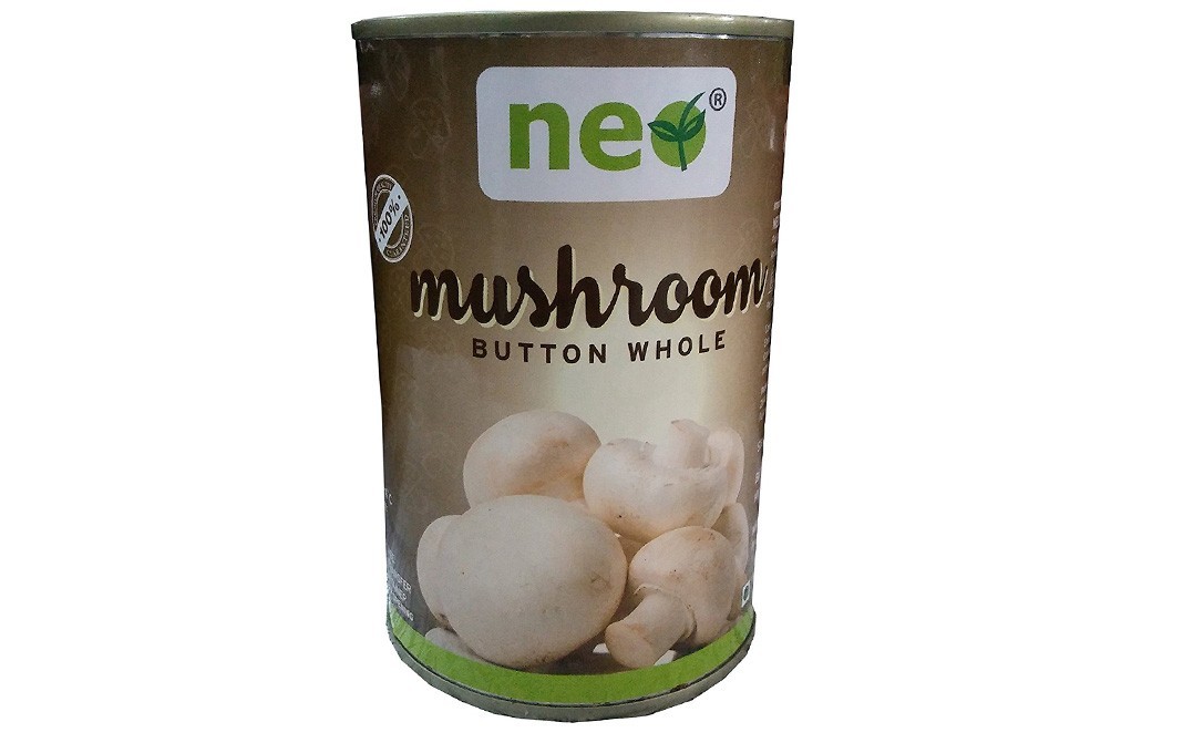 Neo Mushroom Button Whole    Tin  400 grams